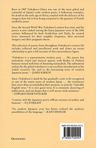 The Poems of Nakahara Chauya