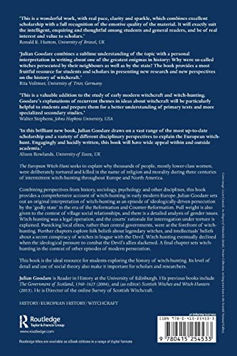The European Witch-Hunt — back cover