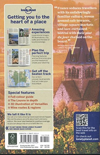 Lonely Planet France (Country Guide)