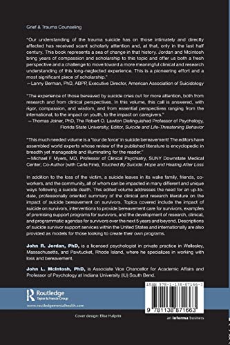 Grief After Suicide: Understanding the Consequences and Caring for the Survivors (Death, Dying, and Bereavement)
