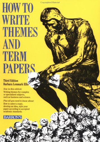 How to Write Themes and Term Papers (Barrons Educational)