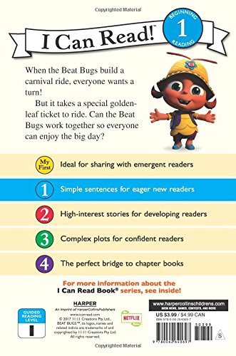Beat Bugs: Ticket to Ride (I Can Read Level 1)