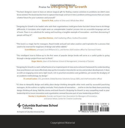 Designing for Growth: A Design Thinking Tool Kit for Manager
