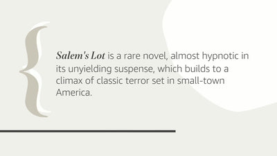 'Salem's Lot by Stephen King