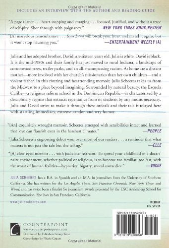 Jesus Land: A Memoir — back cover