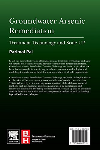 Groundwater Arsenic Remediation: Treatment Technology and Scale UP