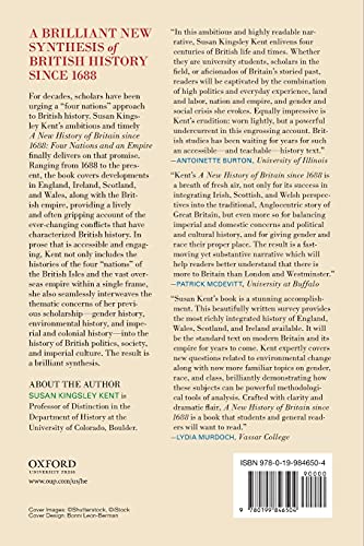 A New History of Britain since 1688: Four Nations and an Empire