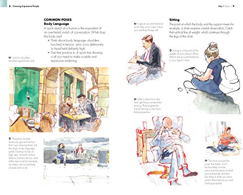 Urban Sketching Handbook Drawing Expressive People: Essential Tips & Techniques for Capturing People on Location (Urban Sketching Handbooks, 12) (Volume 12)