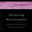 Interpreting Macroeconomics
