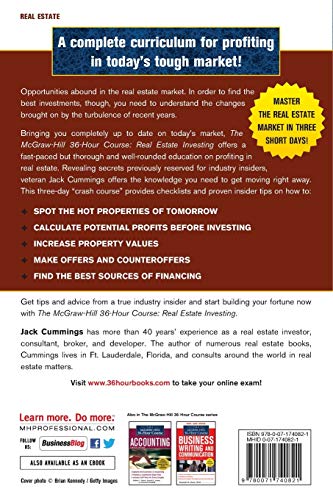 The McGraw-Hill 36-Hour Course: Real Estate Investing, Second Edition (McGraw-Hill 36-Hour Courses)