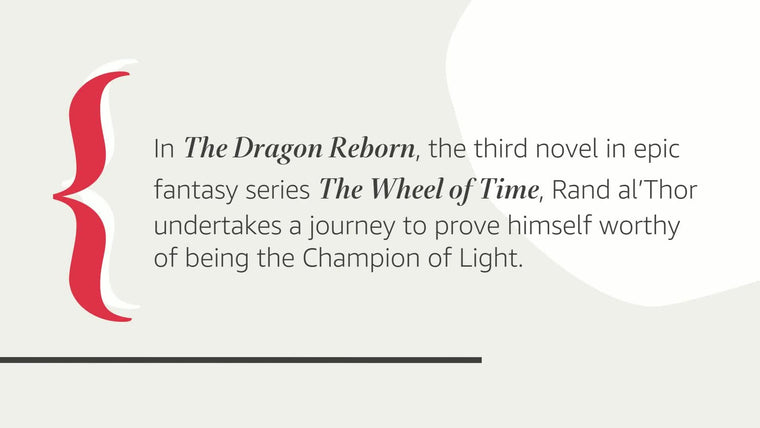 The Dragon Reborn: Book Three of 'The Wheel of Time' — back cover