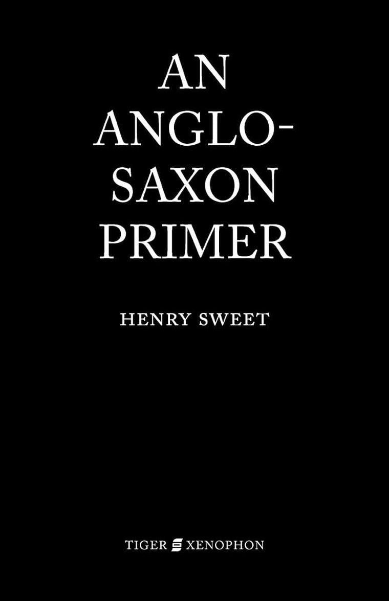 An Anglo-saxon Primer