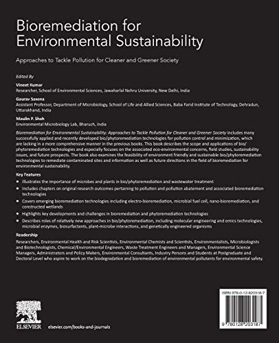 Bioremediation for Environmental Sustainability: Approaches to Tackle Pollution for Cleaner and Greener Society