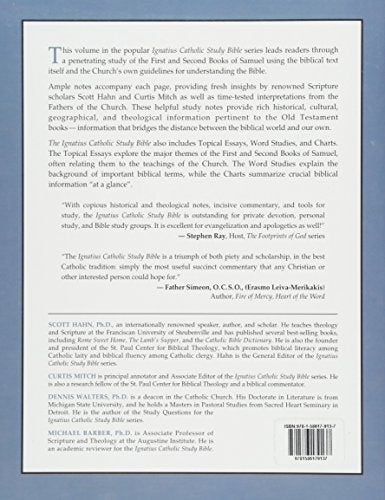 The First and Second Book of Samuel (Ignatius Catholic Study Bible)