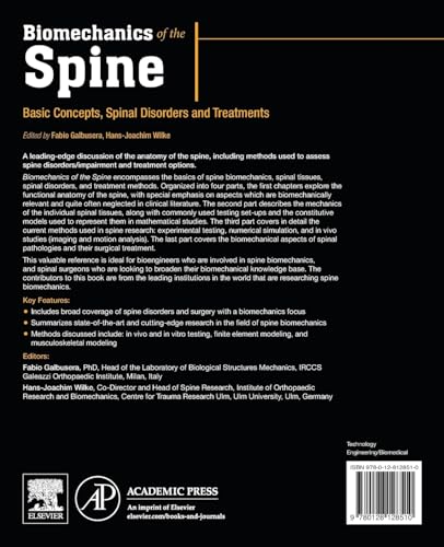 Biomechanics of the Spine: Basic Concepts, Spinal Disorders and Treatments