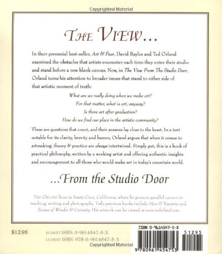 The View From The Studio Door: How Artists Find Their Way In An Uncertain World
