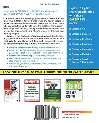 Careers in the Environment (Careers inSeries)