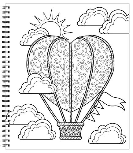 Large Print Easy Color & Frame - Stress Free (Adult Coloring