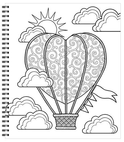 Large Print Easy Color & Frame - Stress Free (Adult Coloring