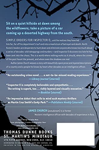 A Corpse in the Koryo (Inspector O Novels)