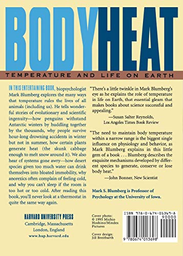 Body Heat: Temperature and Life on Earth