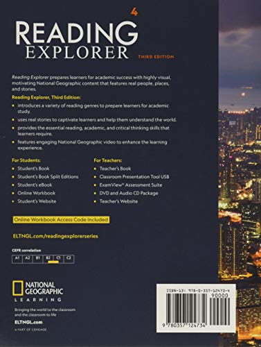 Reading Explorer 4: Student Book and Online Workbook Sticker
