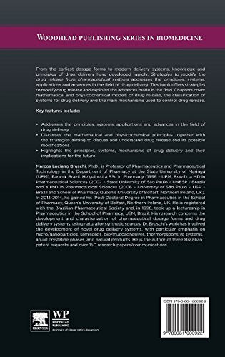 Strategies to Modify the Drug Release from Pharmaceutical Systems
