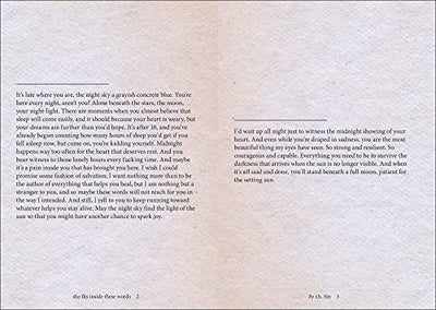 She Fits Inside These Words (Volume 4) (What She Felt)