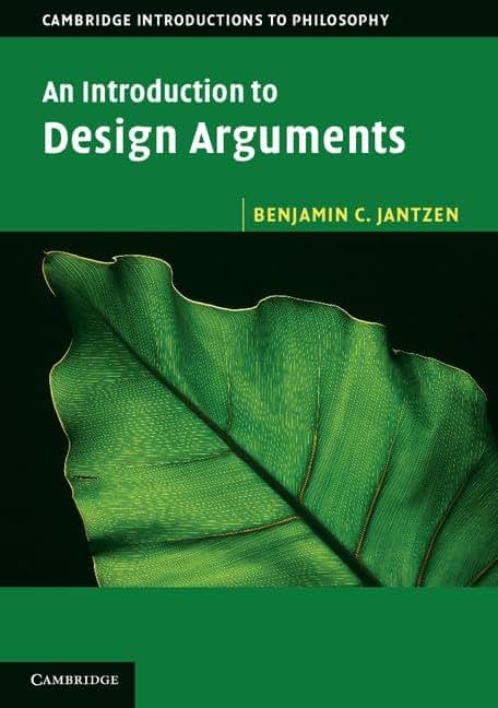 An Introduction to Design Arguments (Cambridge Introductions to Philosophy)
