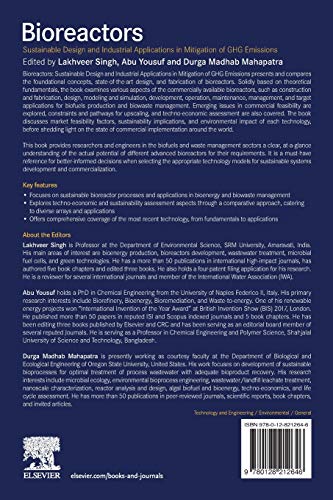 Bioreactors: Sustainable Design and Industrial Applications in Mitigation of GHG Emissions