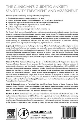The Clinician's Guide to Anxiety Sensitivity Treatment and Assessment