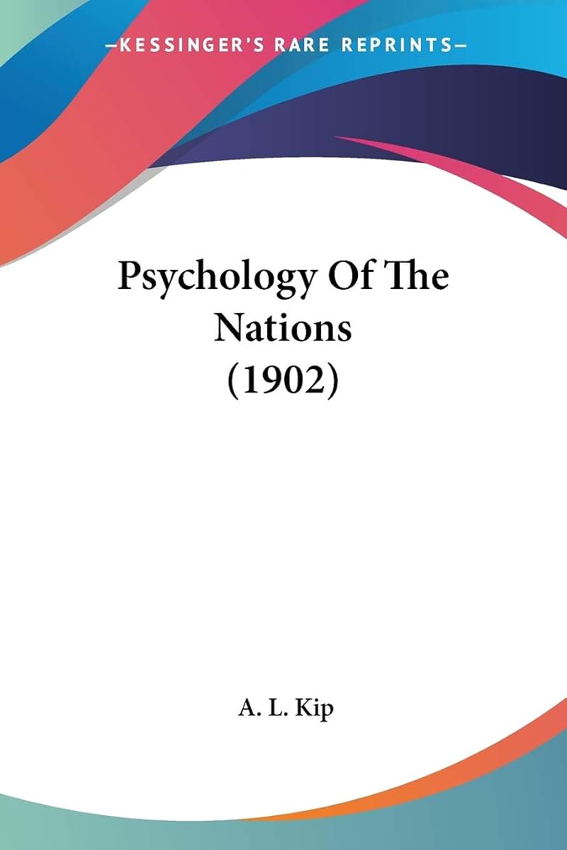 Psychology Of The Nations (1902)