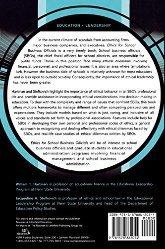 Ethics for School Business Officials