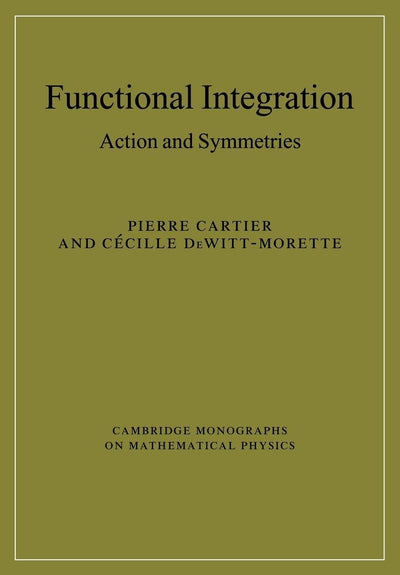 Functional Integration: Action and Symmetries (Cambridge Monographs on Mathematical Physics)