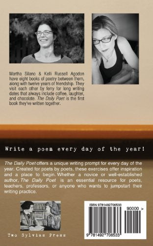 The Daily Poet: Day-By-Day Prompts For Your Writing Practice — back cover