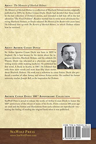 The Memoirs of Sherlock Holmes (100th Anniversary Edition): With 100 Original Illustrations