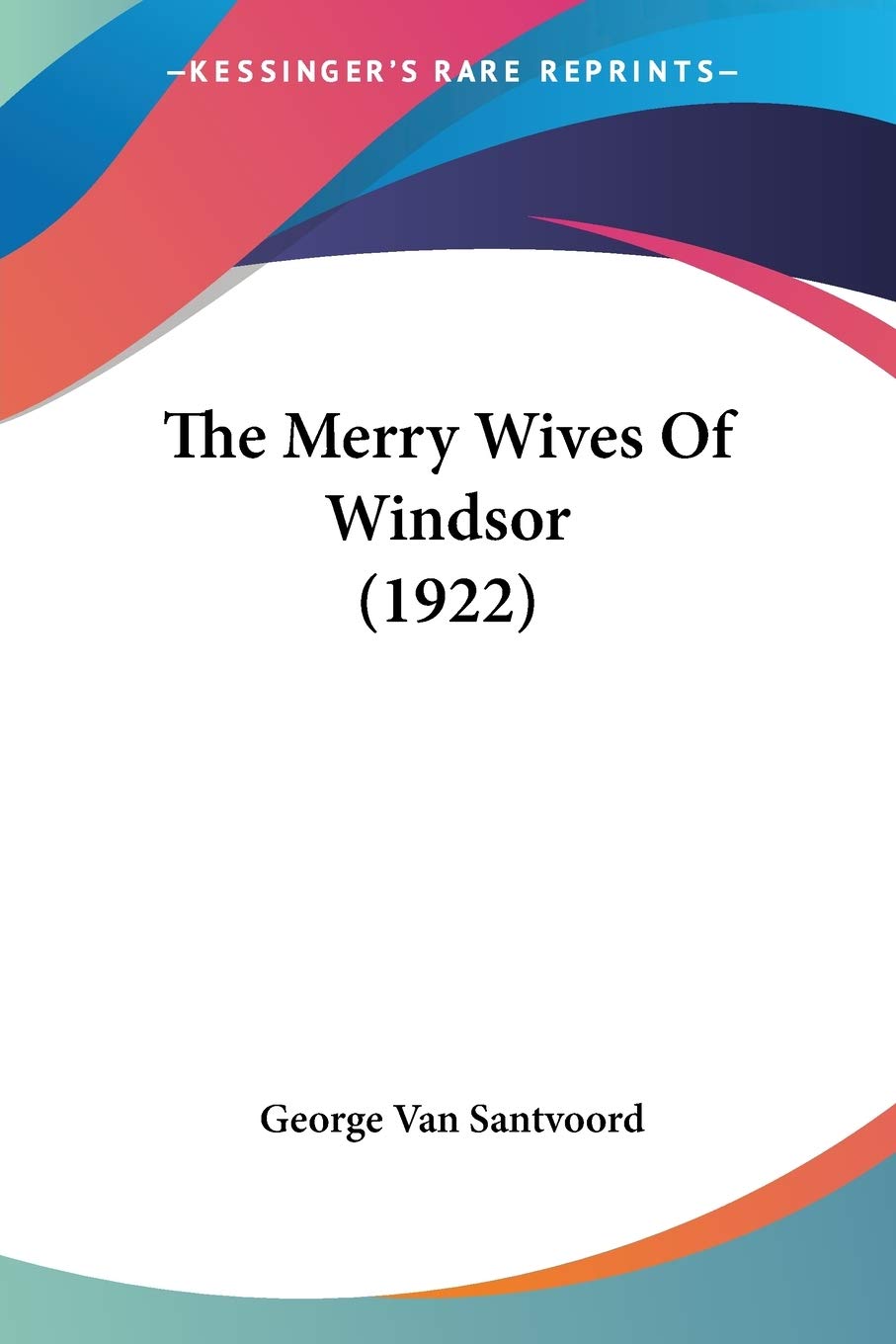 The Merry Wives Of Windsor (1922)