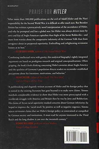 Hitler: A Global Biography — back cover