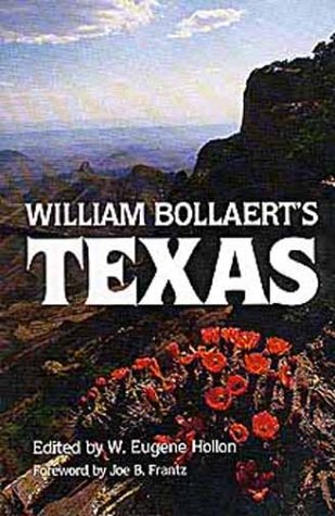 William Bollaert's Texas (American Exploration & Travel Series)