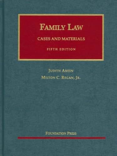 Cases And Materials on Family Law