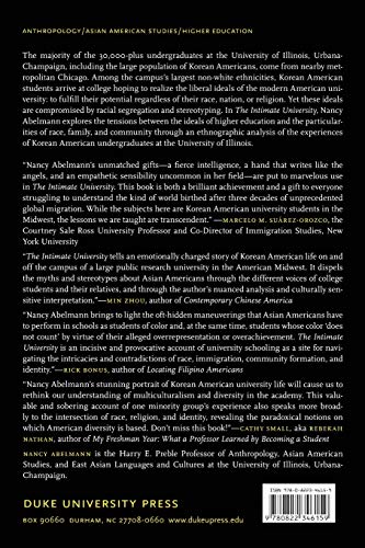 The Intimate University: Korean American Students and the Problems of Segregation