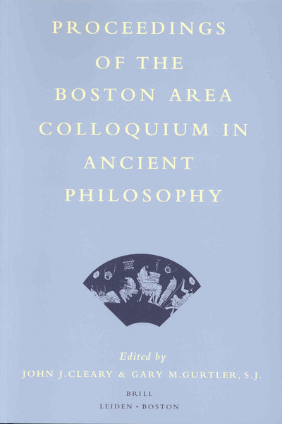 Proceedings of the Boston Area Colloquium in Ancient Philosophy (15)