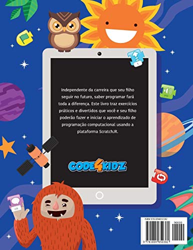 Programando com Scratch JR: Aprenda a criar jogos e histórias interativas (Volume) (Portuguese Edition)
