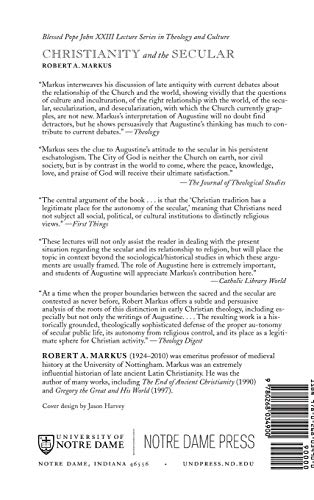 Christianity and the Secular (Blessed Pope John XXIII Lecture Series in Theology and Culture)