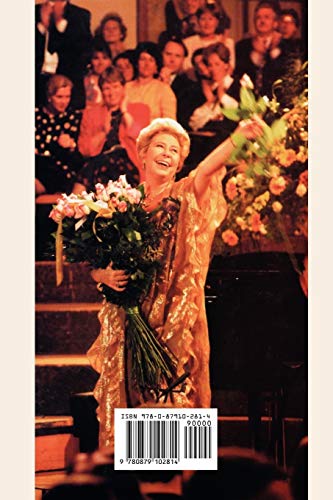 In My Own Voice: Memoirs (Limelight) — back cover