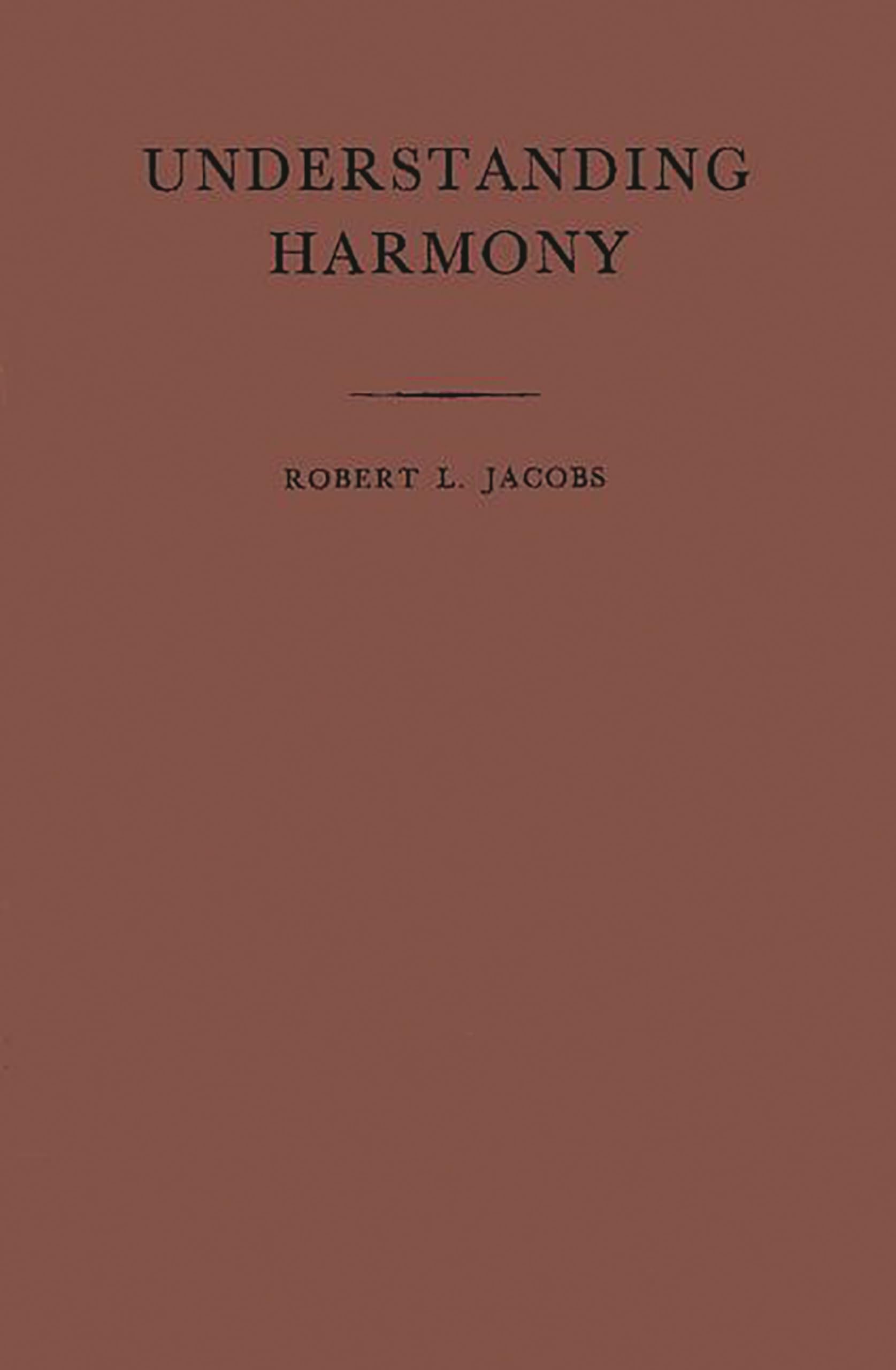 Understanding Harmony.