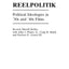 Reelpolitik: Political Ideologies in '30s and '40s Films (Prager Series in Political Communication)