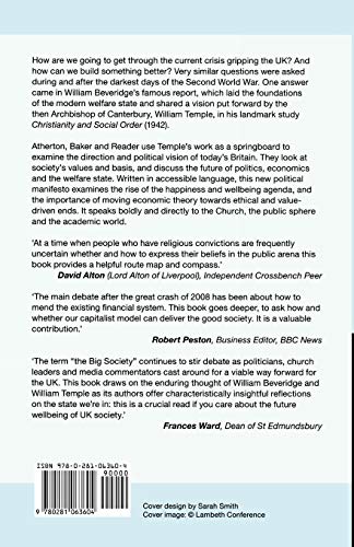 Christianity and the New Social Order: A Manifesto For A Fairer Future