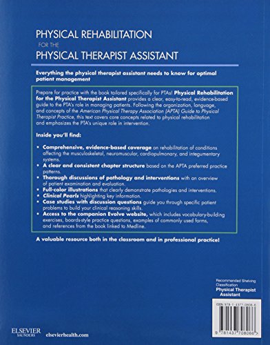 Physical Rehabilitation for the Physical Therapist Assistant