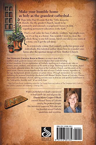 The Domestic Church: Room By Room: A Study Guide for Catholi